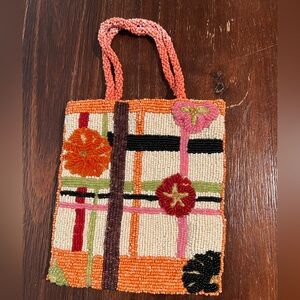 Marion Godart Handcrafted Beaded Mini Purse